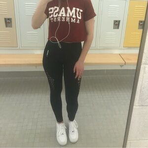 size S black gymshark leggings